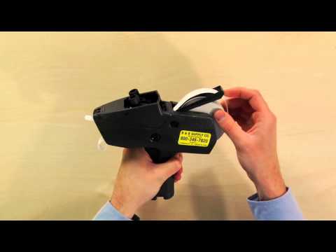 How to Load A Monarch 1115 Price Gun