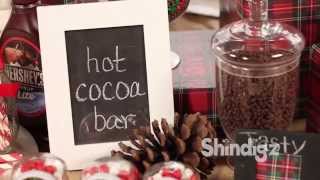 preview picture of video 'Holiday Party Ideas - Hot Chocolate Candy Buffet - Shindigz'