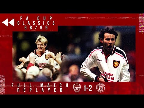 FULL MATCH REPLAYED! 1999 FA Cup Semi-Final Replay | Arsenal 1-2 Manchester United