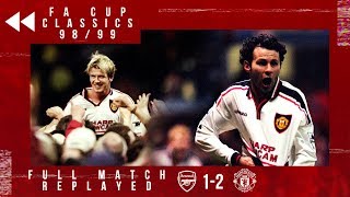 Download lagu FULL MATCH REPLAYED! 1999 FA Cup Semi-Final Replay | Arsenal 1-2 Manchester United mp3 Download lagu FULL MATCH REPLAYED! 1999 FA Cup Semi-Final Replay | Arsenal 1-2 Manchester United mp3