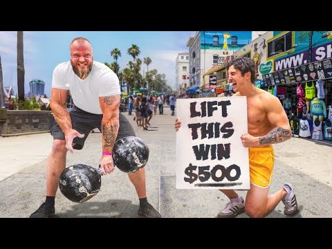 Lift The Impossible Dumbbell, Win $500!