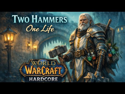 WoW Classic Hardcore | Paladin 1 Life — Chapter III: Two Hammers, One Path 🌫️ | 2K