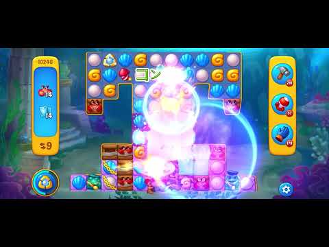 Fishdom level 10246 no boosters フィッシュダム ノーマル