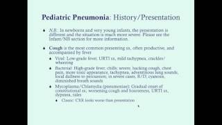 Pediatric Pneumonia - CRASH! Medical Review Series