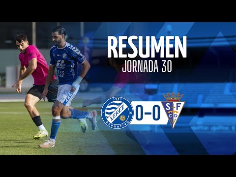 Resumen J30: Xerez Deportivo 0-0 San Fernando CD (2024-25)