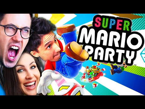 Mario Party mit @HandOfBlood (schlecht) und @gnu (auch sehr schlecht)
