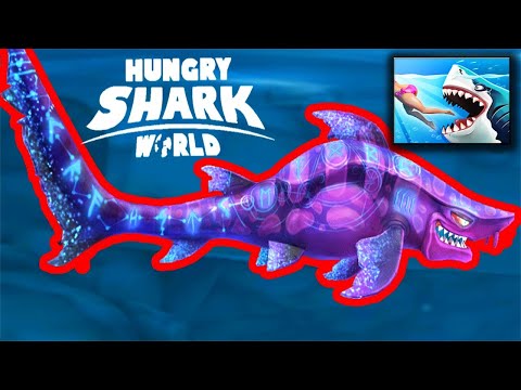 Hungry Shark World - DARK MAGIC SHARK & ALL SHARKS UNLOCKED 2021