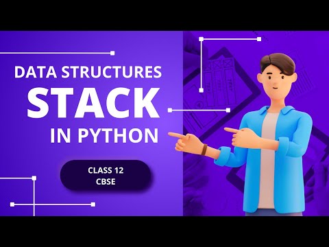 Cbse Class 12 Computer Science Data Structures Stack Implementation In Python Tamil