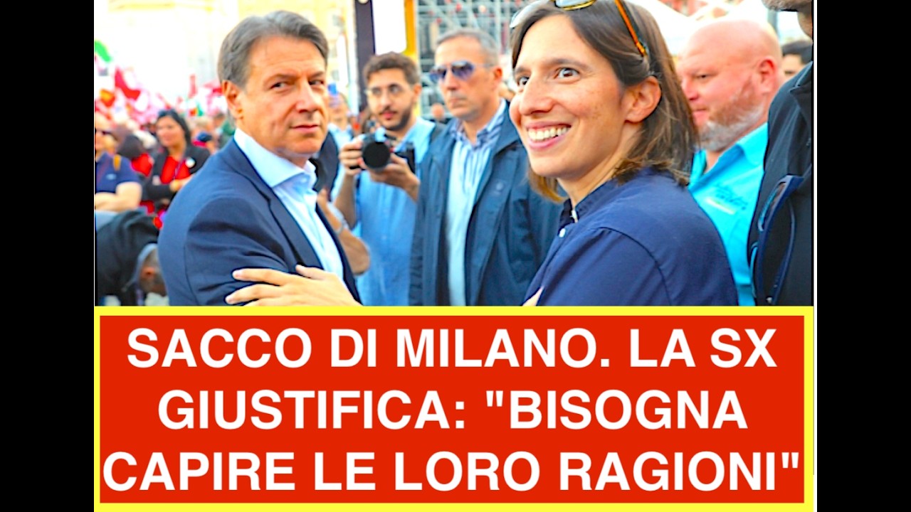 SACCO DI MILANO. LA SX GIUSTIFICA: "BISOGNA CAPIRE LE LORO RAGIONI"