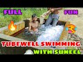 Village Boy Tubewell Bathing Tubewell Swimming Hot Vlog Tubewell Swimming Vlog