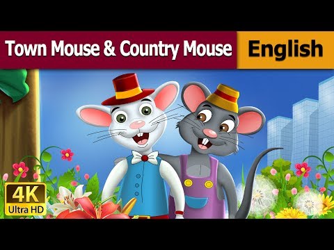 Town Mouse and the Country Mouse in English | Stories for Teenagers | @EnglishFairyTales