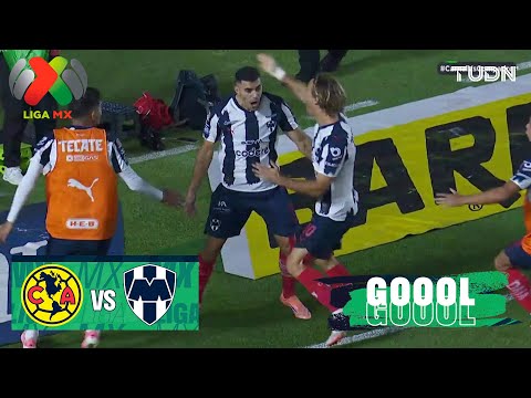 ¡Gol de semifinales! Berterame anota | América 2-1 Monterrey | Liga MX - Cuartos de Final AP25