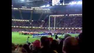 Anthem, Wales V Samoa 2009..