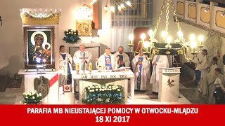 Peregrynacja obrazu MB Częstochowskiej w Otwocku - Mlądzu (18 XI 2017 r.)