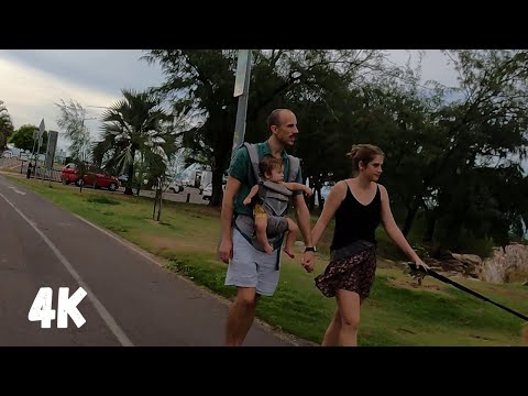 Darwin Nightcliff Beach Walk in 4K HDR