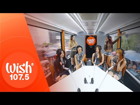 KATSEYE performs "Touch" LIVE on Wish 107.5 Bus