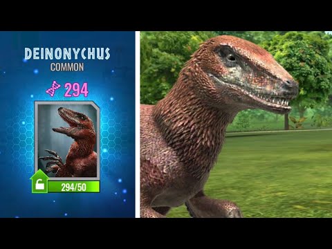 Deinonychus Showcase | Jurassic World Alive