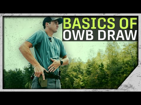 Drawing From A Outside The Waistband Holster | Ft. Brantley Merriam