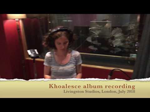 Khoalesce DEBUT ALBUM studio recording online metal music video by CAROLINE SCOTT