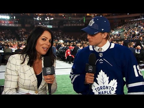 Maple Leafs pick Rasmus Sandin kept it simple before draft