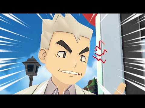 This is why you DON"T mess with Professors in Pokemon