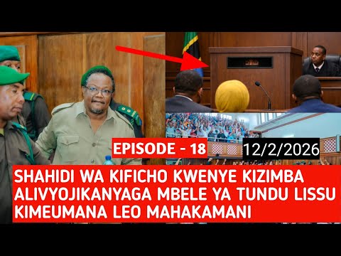 EPISODE 18: KIMEUMANA, A HIDDEN WITNESS WHO STUCK HIMSELF TO GIVE EVIDENCE IN THE TUNDU LISSU BAL...