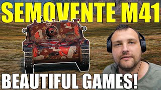 Beautiful Games with Semovente M41 in World of Tanks!
