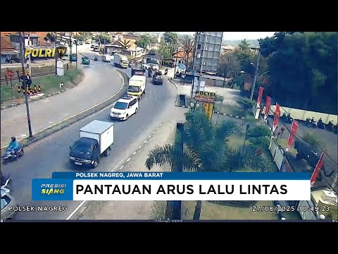 NTMC POLRI - PANTAUAN ARUS LALU LINTAS SIANG 27/08/2025