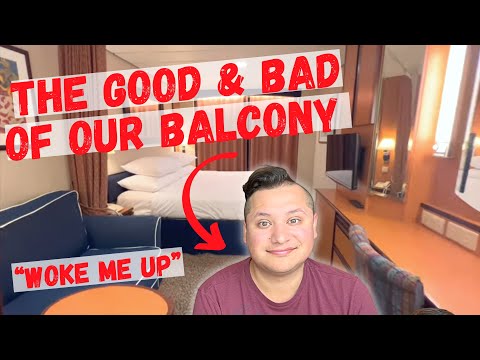 Thumbnail for The GOOD and BAD of our BALCONY Cabin | Brilliance of the Seas Stateroom (BUYER BEWARE!)