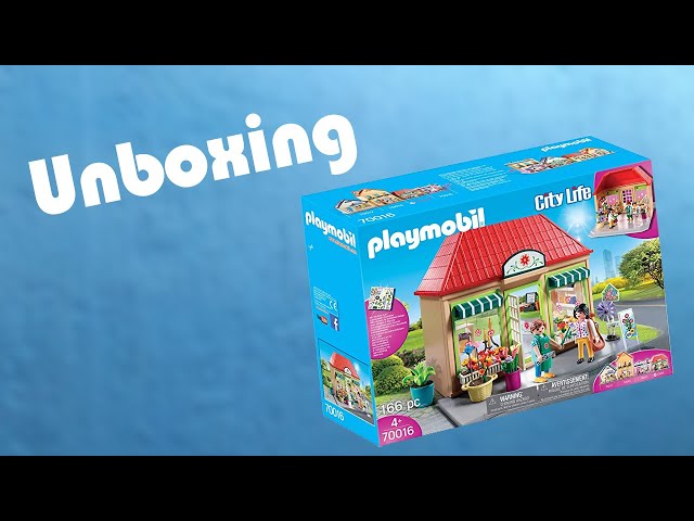 Vídeo relacionado con PLAYMOBIL City Life 70016 Mi Floristería, A partir de 4 años