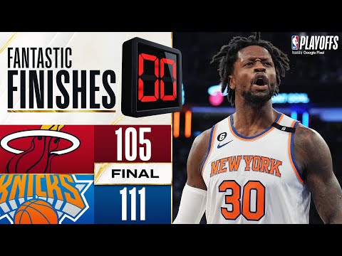 Final 2:40 WILD ENDING #8 HEAT vs #5 KNICKS - Game 2! | May 2, 2023