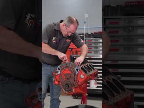 305 Small Block Strip Down #automobile #engine #enginepower #enginework