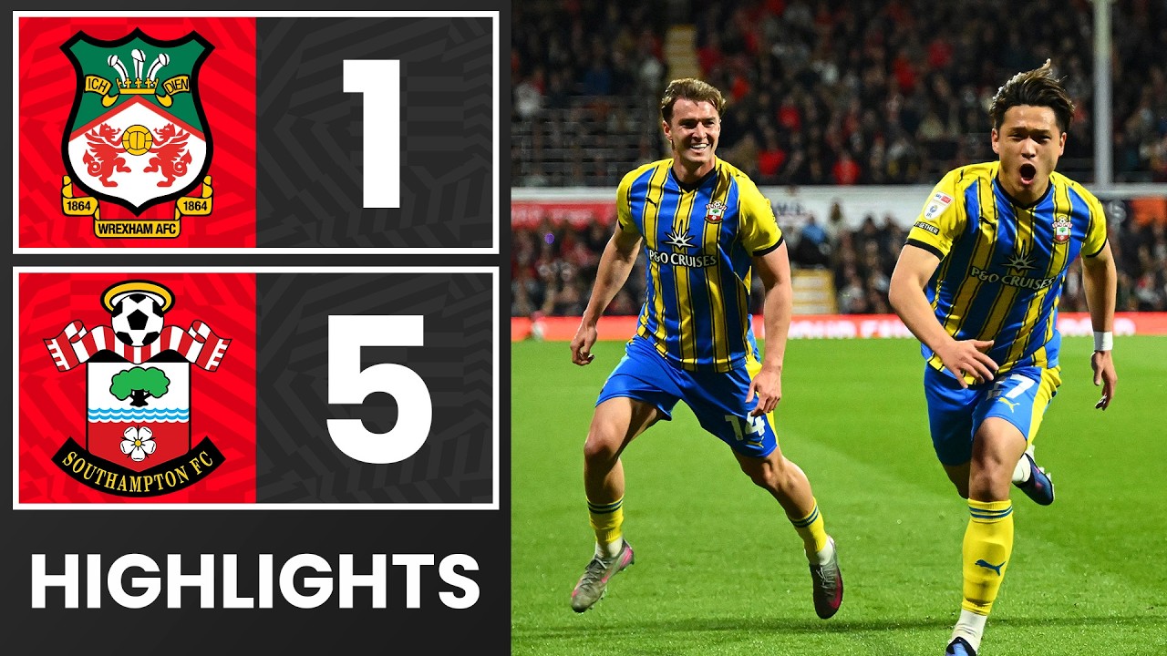 Wrexham vs Southampton Highlights