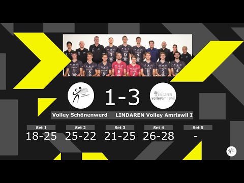 Volley Schönenwerd vs. LINDAREN Volley Amriswil I, Qualifikationsrunde 2019/20, NLA