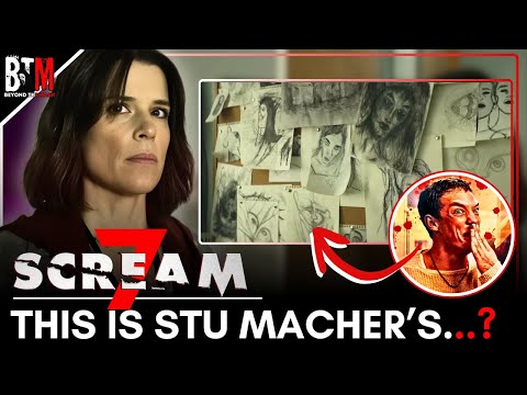 A... STU MACHER SHRINE?! Everything you MISSED from Scream 7's NEW TV Spot