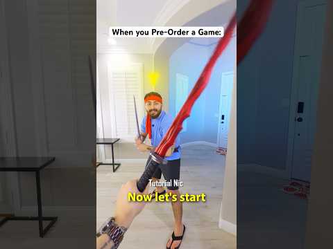 When You Pre-Order a Game…