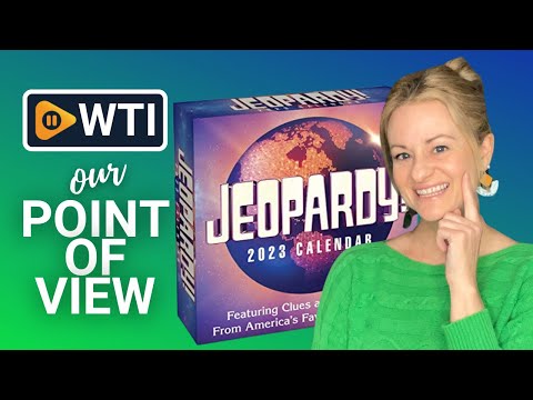 Jeopardy! 2023 Day-to-Day Calendar - WTI product video review