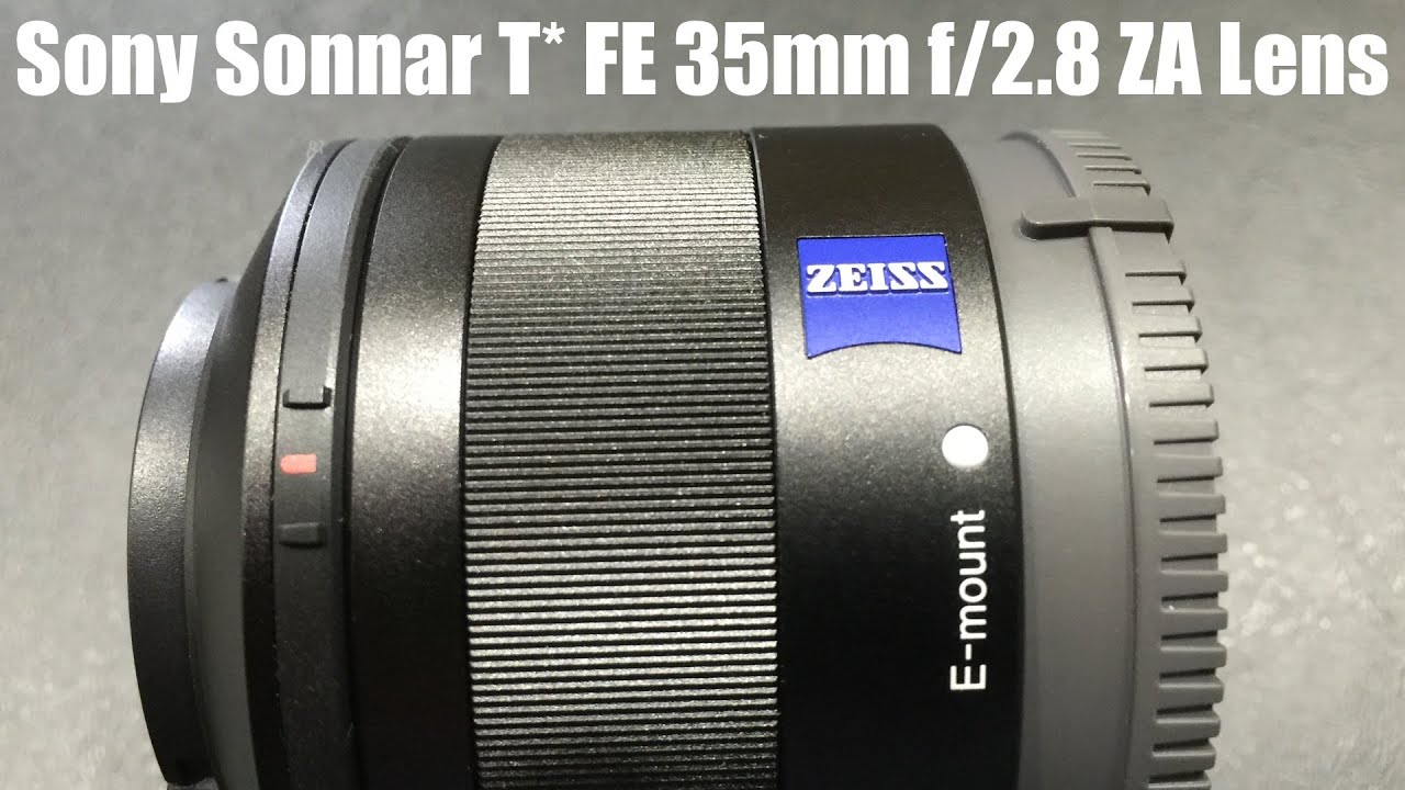 Объектив Sony FE Sonnar T* 35mm f/2.8 ZA