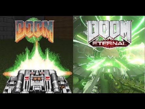 Evolution of BFG - All BFG 9k-10k Variants (Updated with Doom Eternal)