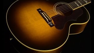 Video thumbnail for Gibson Montana J-185 Wildwood New Vintage  •  SN: 10771004 by Wildwood Guitars