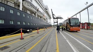 preview picture of video 'Anchorage Cruise Ship Shuttle Ride from Cruise Port to Downtown (4K)'