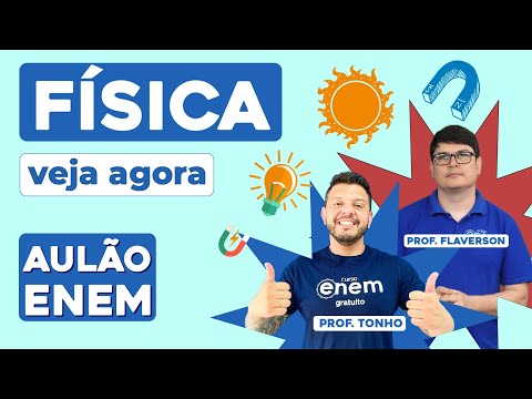 AULÃO DE  FÍSICA PARA O ENEM: 10 temas que mais caem | Aulão Enem | Profes. Flaverson e Antônio