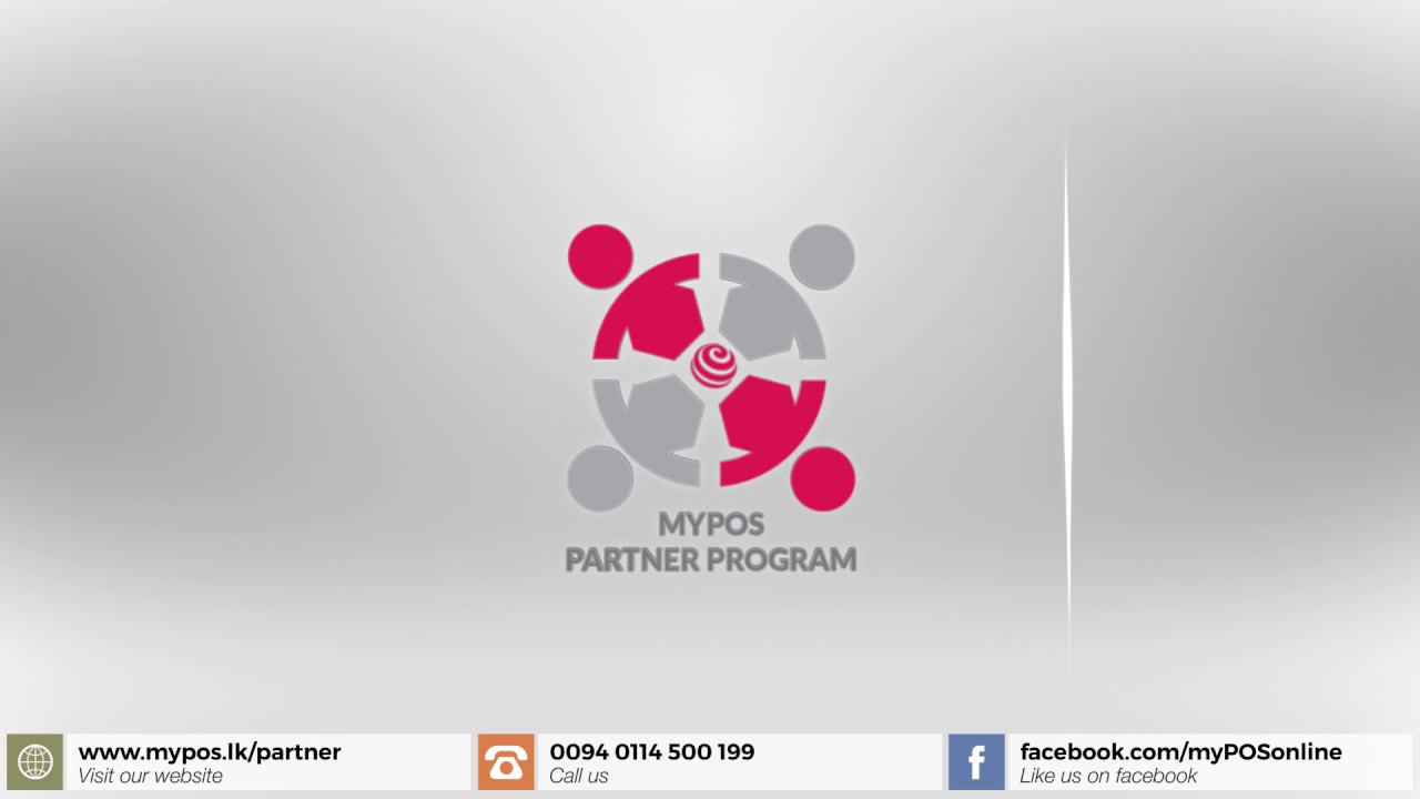 Join us! myPOS Partner Program Logo