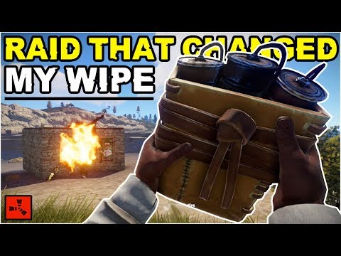 Rust - This SOLO RAID CHANGED MY WIPE For The BETTER!! (Rust Solo Survival)