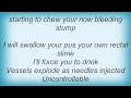 Cannibal Corpse Rancid Amputation Lyrics