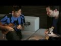 Jake Shimabukuro jamming with Paul Gilbert