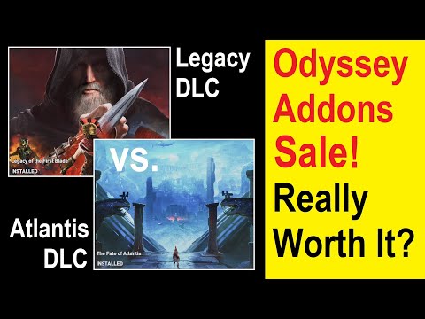 Assassins Creed Odyssey - Addon DLC Sale - Legacy of the First Blade and Atlantis - Really worth it?