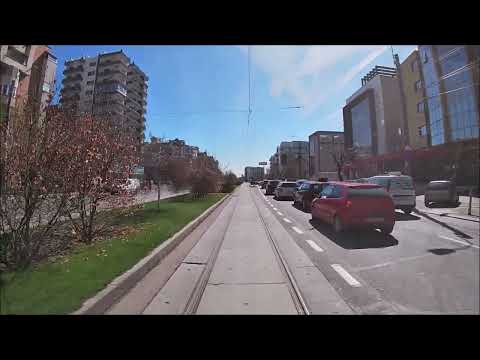 Cab View Pesa 145N Tram, Craiova