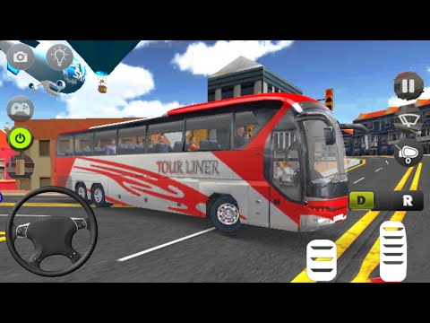 City Bus Simulator Pick Passengers and drop Them To Their Destination  Level 4-7 - Android Gameplay