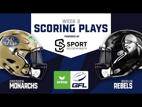 Dresden MONARCHS - Berlin REBELS | Highlights - ERIMA GFL Week 3 | SDTV Football